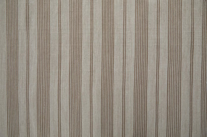 4' X 6' Ivory And Taupe Striped Hand Woven Area Rug HomeRoots