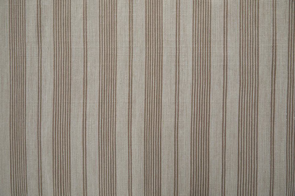 4' X 6' Ivory And Taupe Striped Hand Woven Area Rug HomeRoots