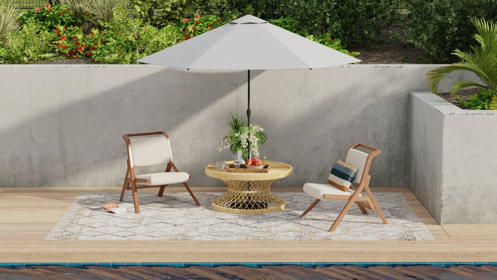 4' X 6' Gray Ivory And Tan Geometric Hand Woven Stain Resistant Area Rug With Fringe HomeRoots