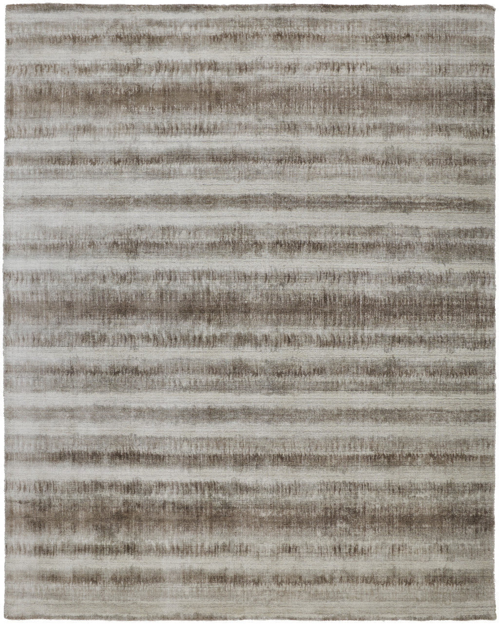 4' X 6' Tan Ivory And Pink Abstract Hand Woven Area Rug