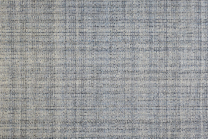 2' X 3' Gray Ivory And Blue Hand Woven Area Rug