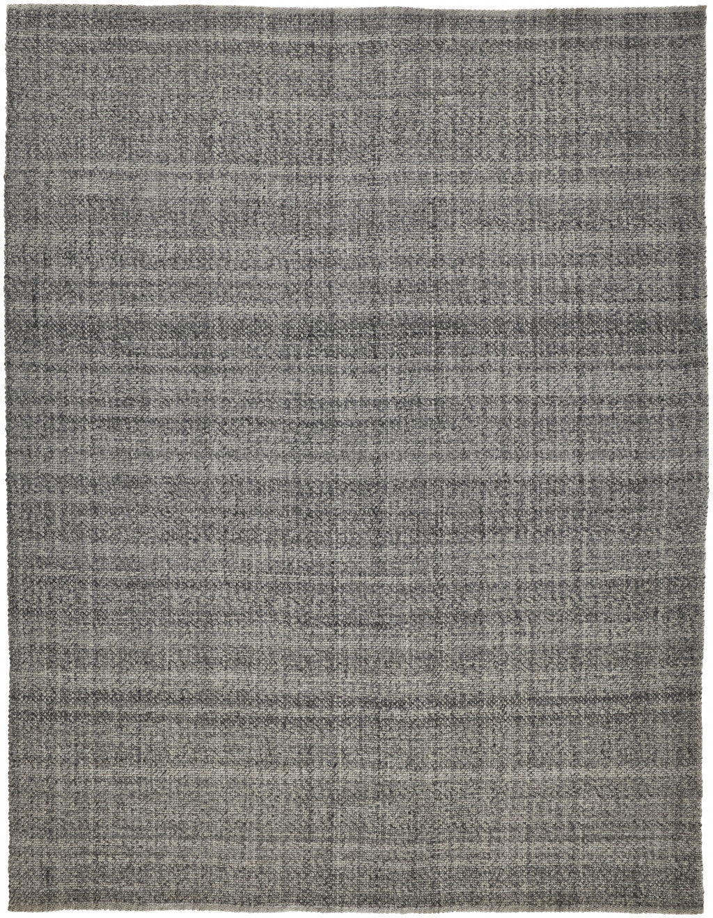 2' X 3' Gray Ivory And Blue Hand Woven Area Rug