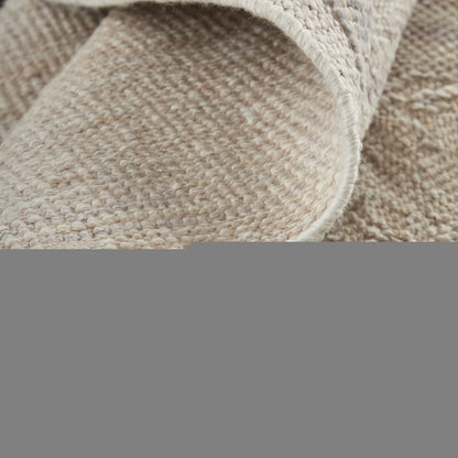 4' X 6' Tan and Brown Floral Hand Knotted Area Rug HomeRoots
