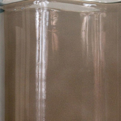 8" Brown Cylinder Glass Table Vase HomeRoots