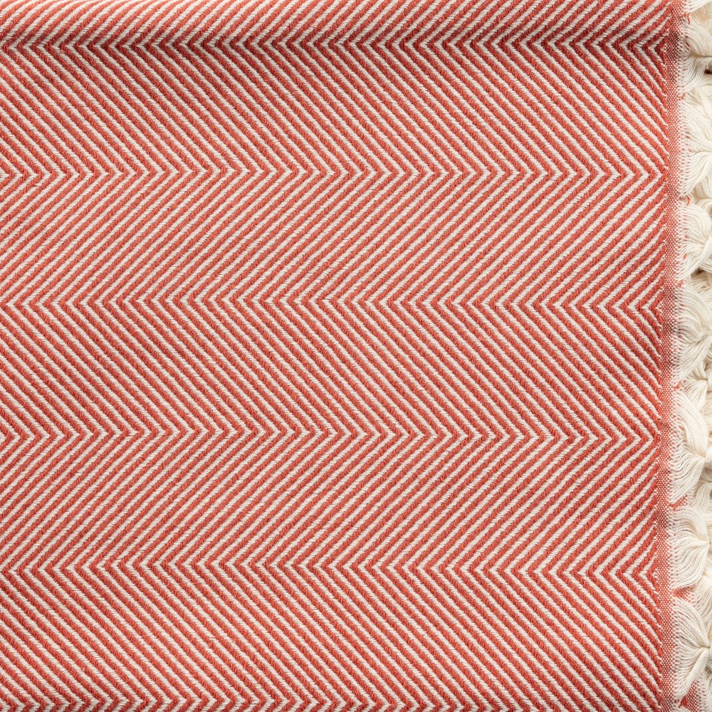 50" X 60" Gray Woven Cotton Herringbone Throw Blanket with Fringe HomeRoots