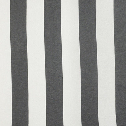 50" X 60" Blue and White Woven Cotton Striped Throw Blanket with Tassels HomeRoots