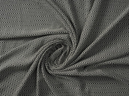 50" X 60" Blue and White Woven Cotton Geometric Throw Blanket with Fringe HomeRoots