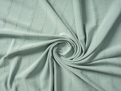 Green Woven Cotton Striped Throw Blanket HomeRoots