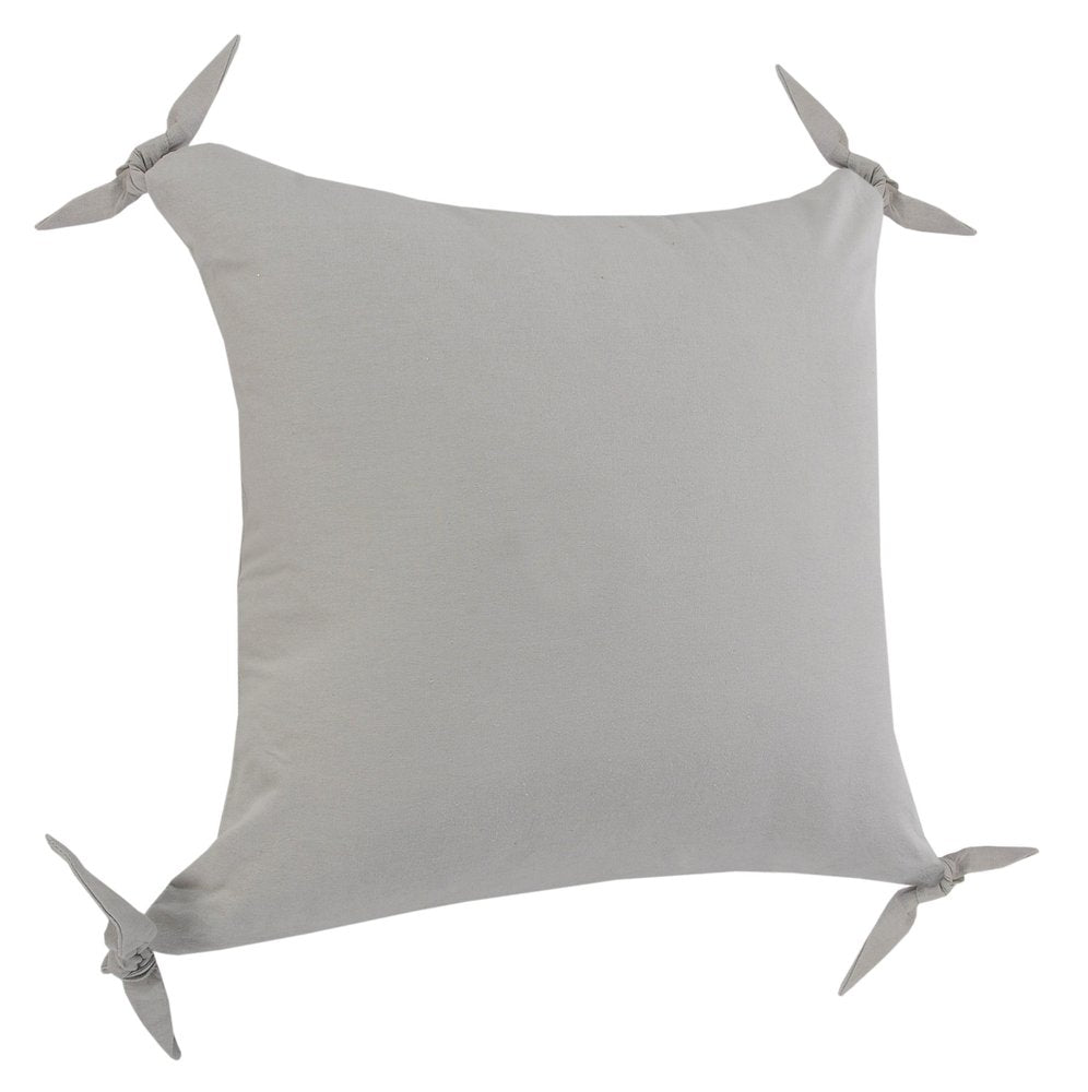20" X 20" Burnt Orange 100% Cotton Zippered Pillow HomeRoots