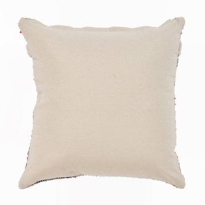 18" X 18" Blue and White Diamond Cotton Zippered Pillow FurniFindUSA
