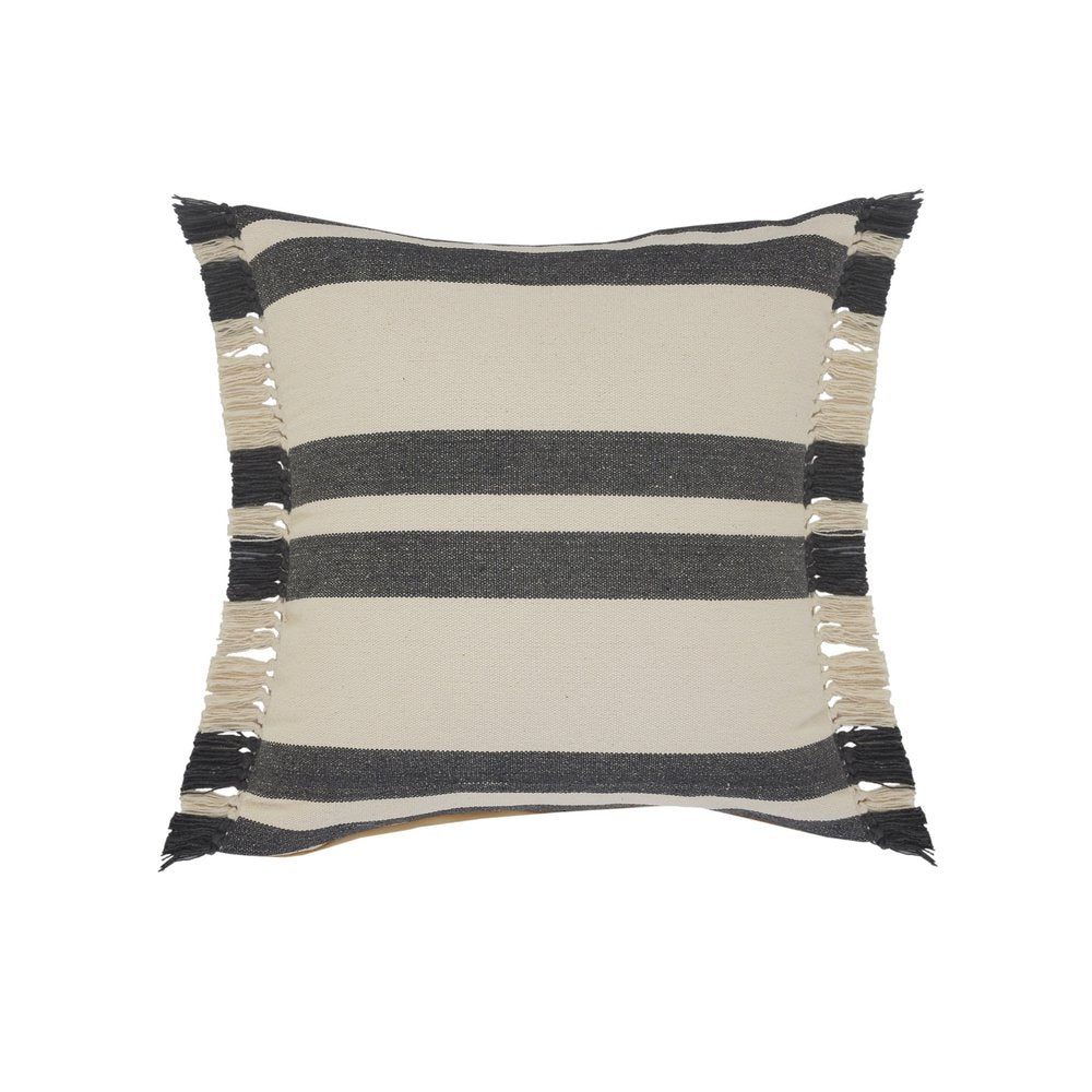 20" Gray and White Throw Pillow HomeRoots