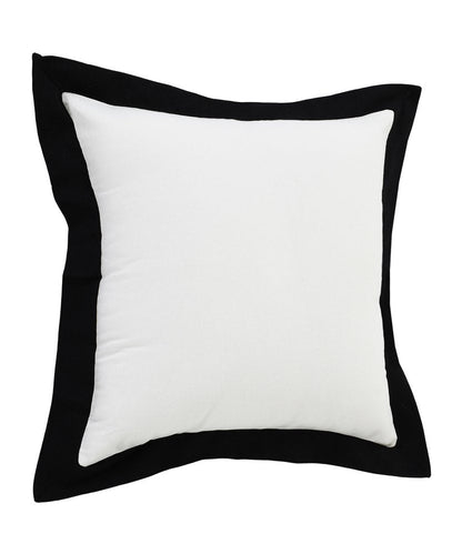 20" Black and White Throw Pillow HomeRoots