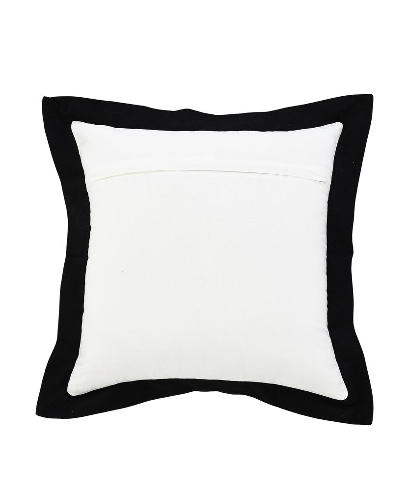 20" Black and White Throw Pillow HomeRoots