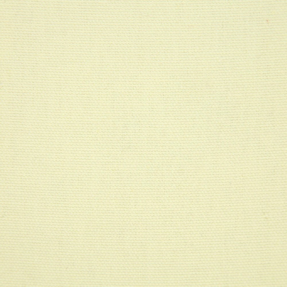 20" X 20" Light Yellow And White 100% Cotton Geometric Zippered Pillow — view 1