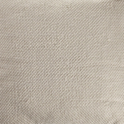 18" Cream Cotton Throw Pillow HomeRoots