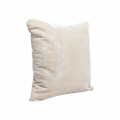 20" X 20" Gray And Beige Polyester Abstract Zippered Pillow 4.0" (L) x 20.0" (W) x 20.0" (H) FurniFindUSA
