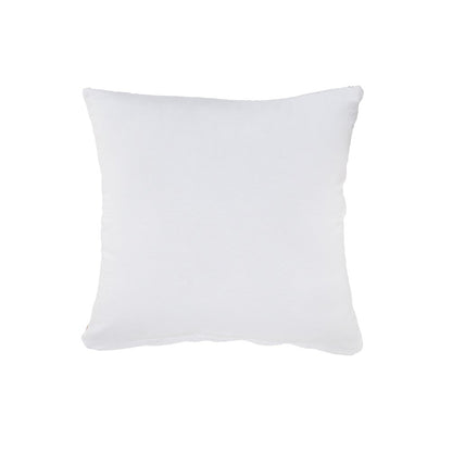 20" Orange And White Geo Striped Cotton Throw Pillow HomeRoots