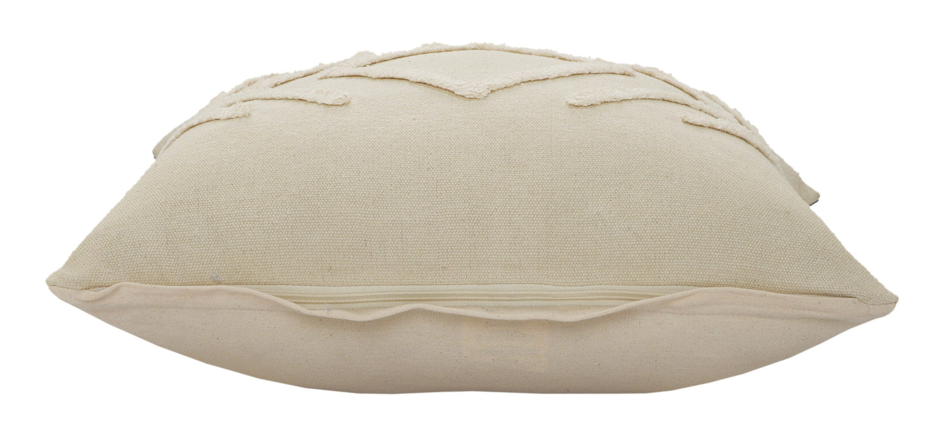 20" X 20" Birch And White 100% Cotton Geometric Zippered Pillow FurniFindUSA