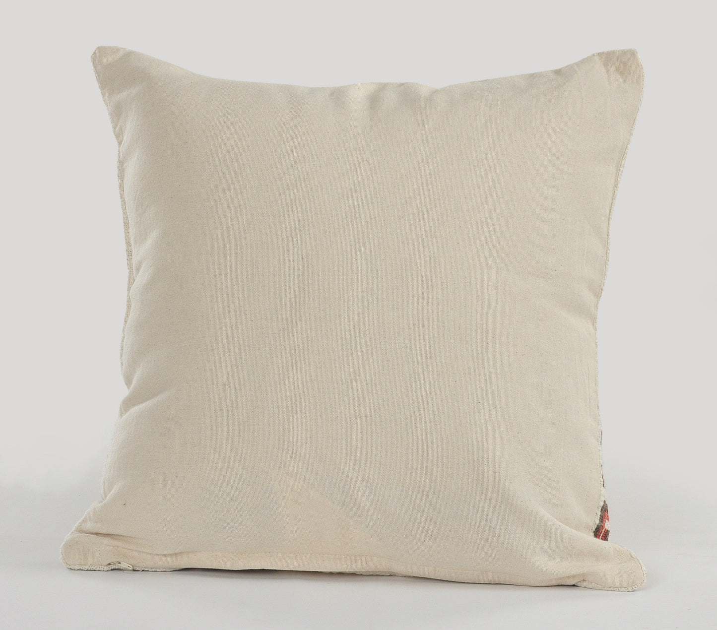 18" X 18" Brown And Beige 100% Cotton Abstract Zippered Pillow FurniFindUSA