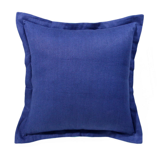 20" X 20" Navy Linen Zippered Pillow 4.0" (L) x 20.0" (W) x 20.0" (H) FurniFindUSA