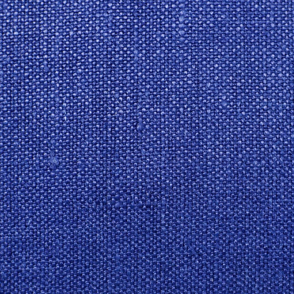 20" X 20" Navy Linen Zippered Pillow — view 11