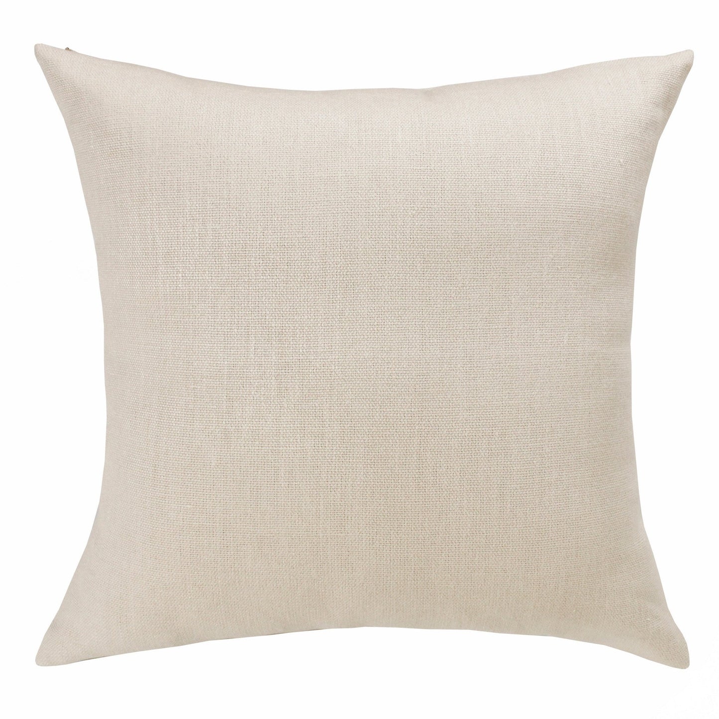 20" X 20" Cream Linen Zippered Pillow FurniFindUSA