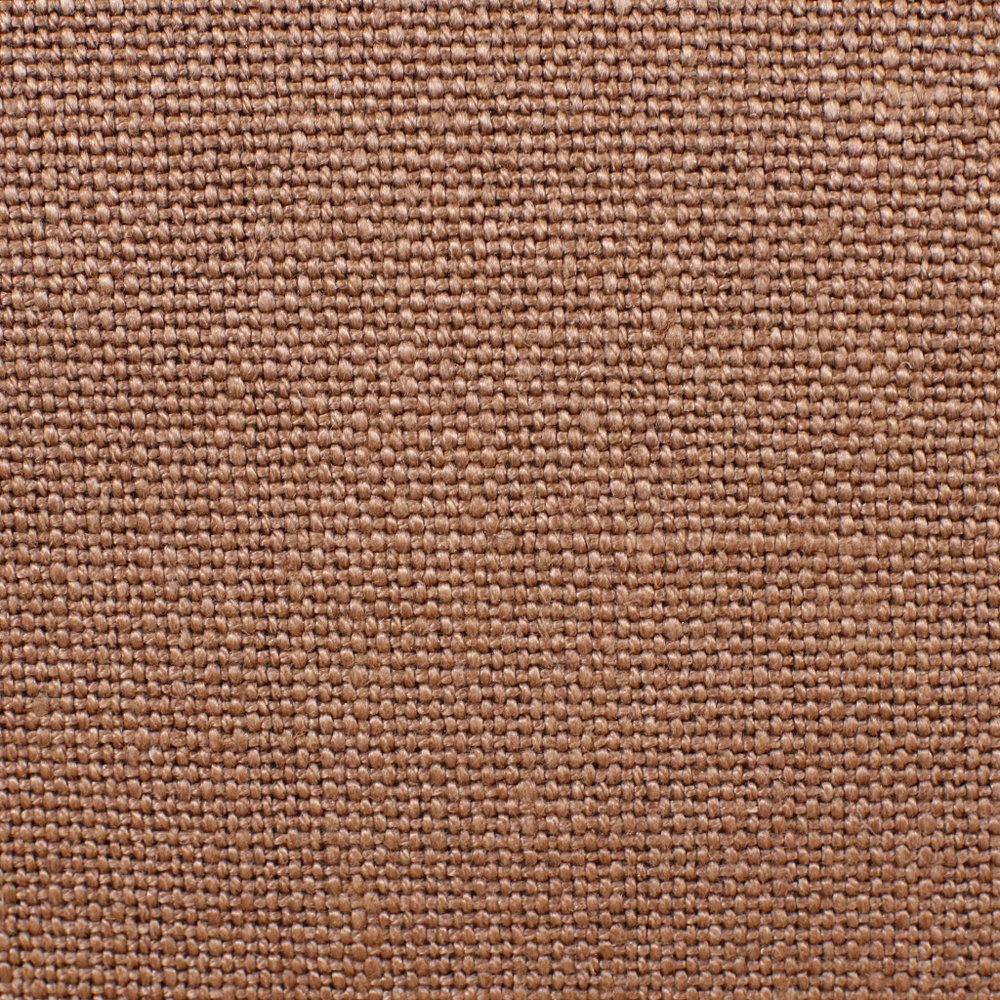 20" Brown Linen Throw Pillow — view 6