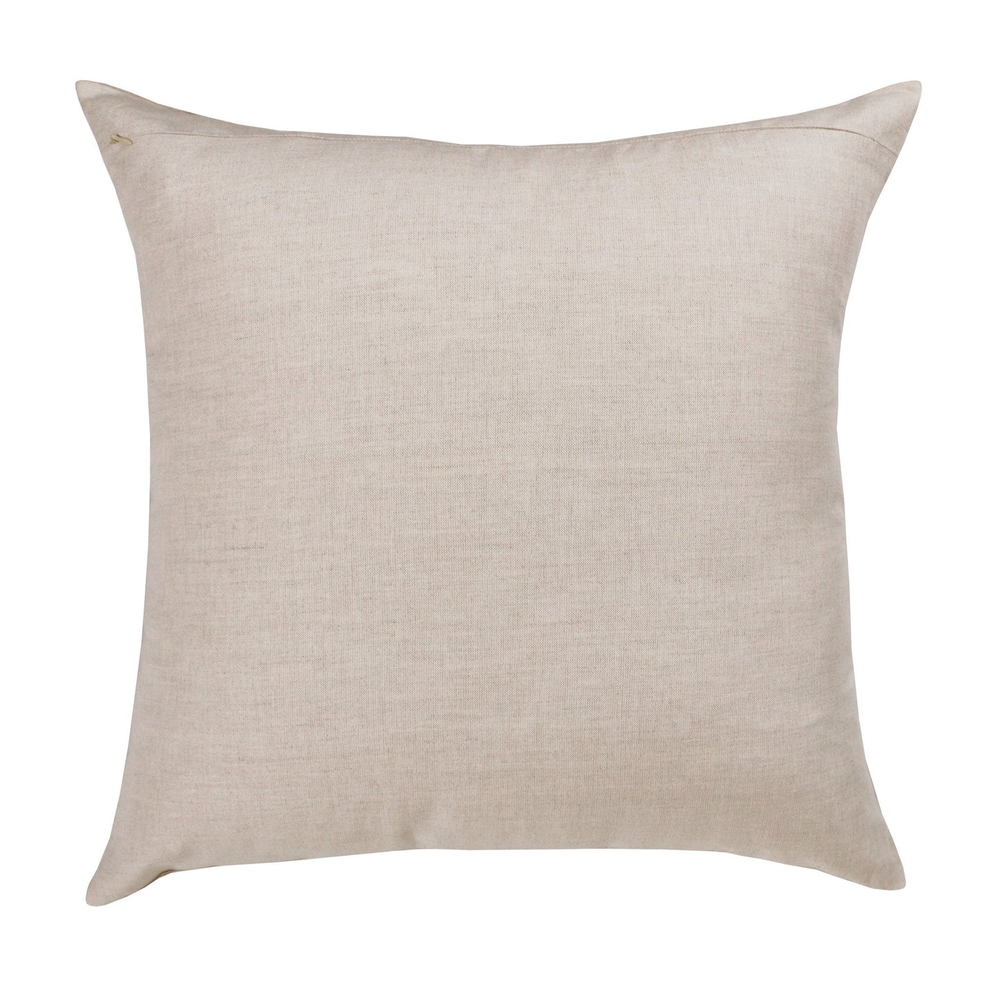 20" X 20" Gray And Tan Linen Striped Zippered Pillow FurniFindUSA