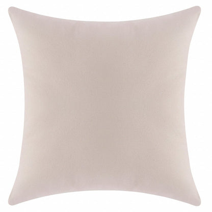 20" X 20" Blue And White 100% Cotton Geometric Zippered Pillow HomeRoots