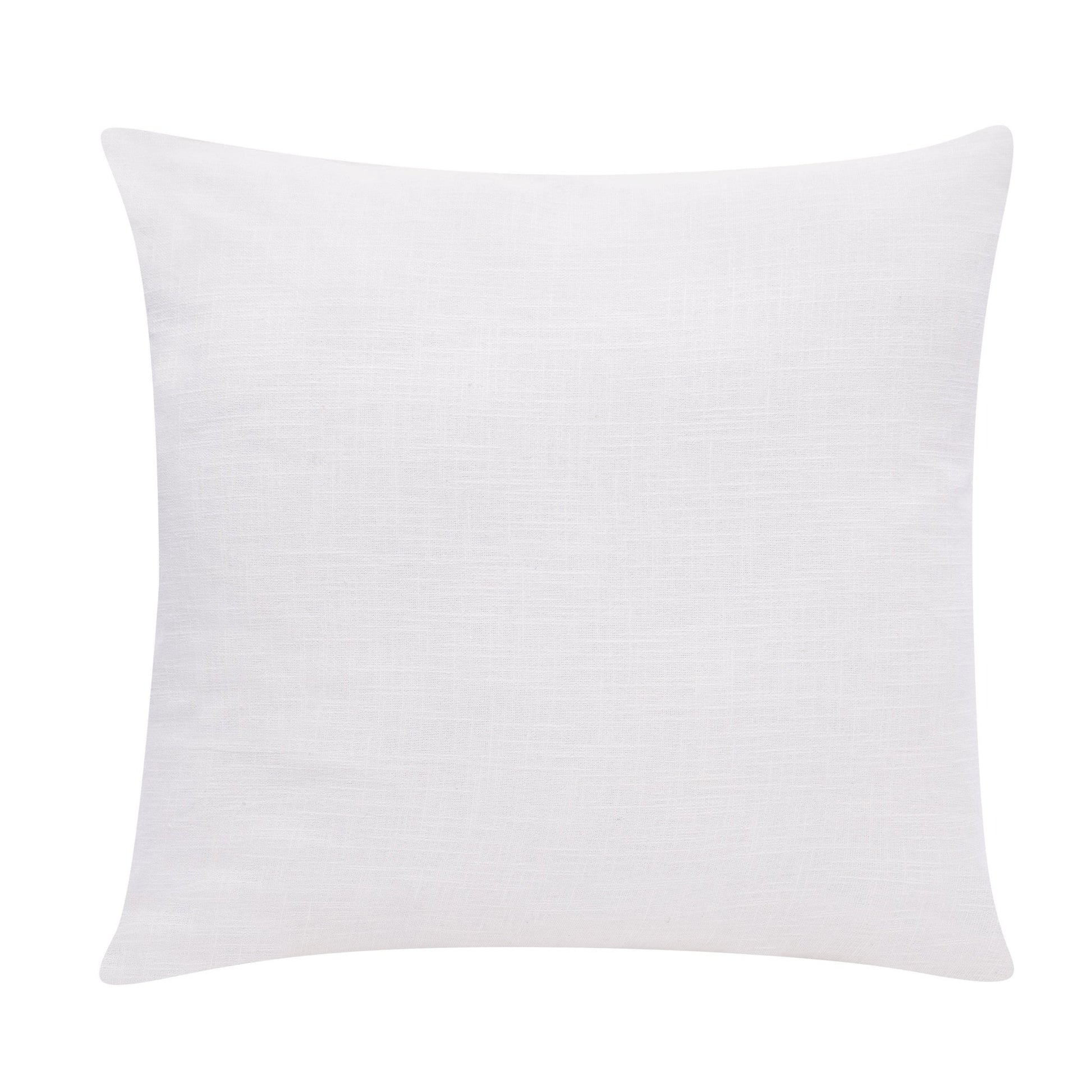 20" X 20" Brown Blue And Off-White 100% Cotton Abstract Zippered Pillow FurniFindUSA