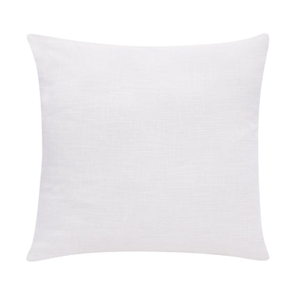 20" X 20" Brown Blue And Off-White 100% Cotton Abstract Zippered Pillow FurniFindUSA