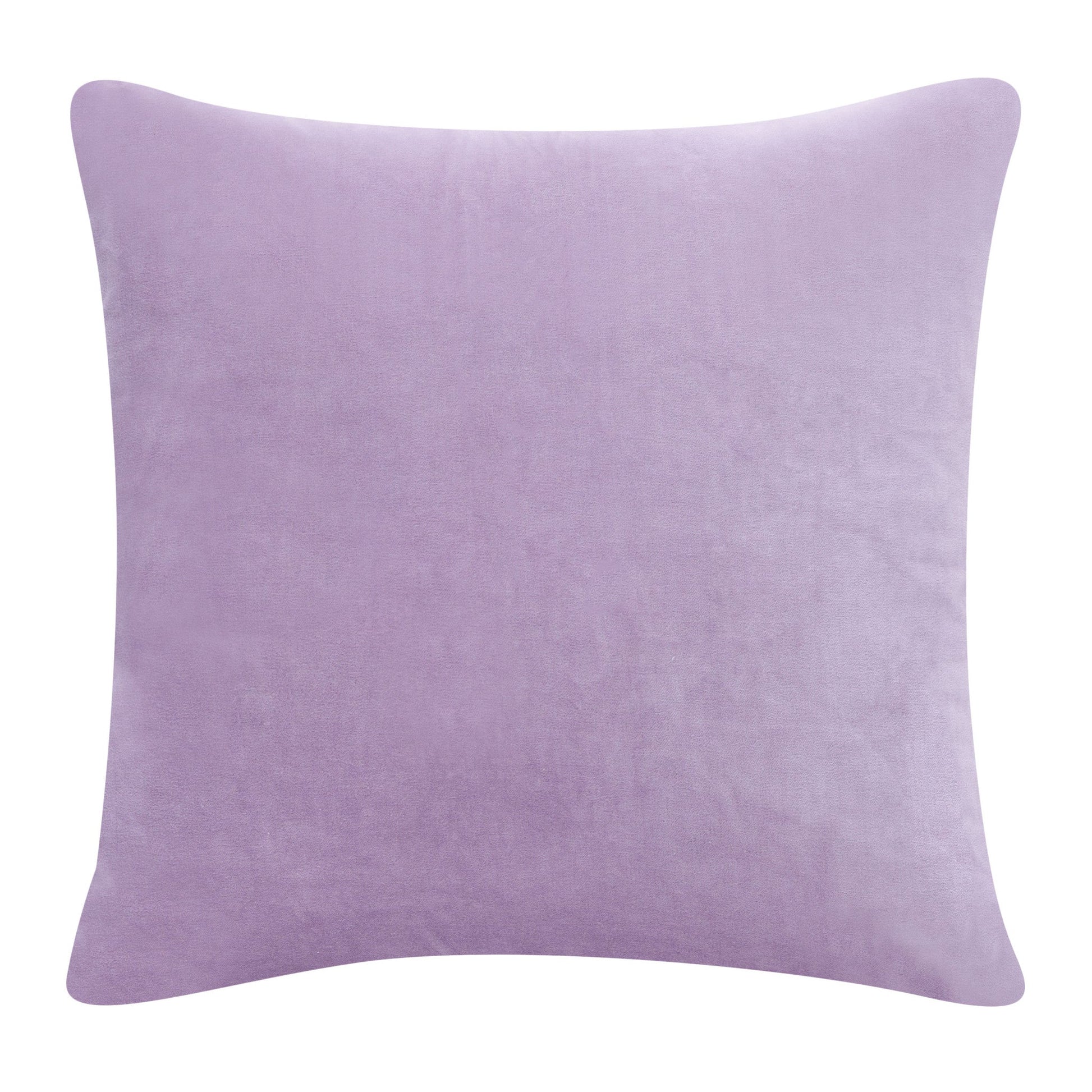 20" X 20" Purple 100% Cotton Zippered Pillow FurniFindUSA