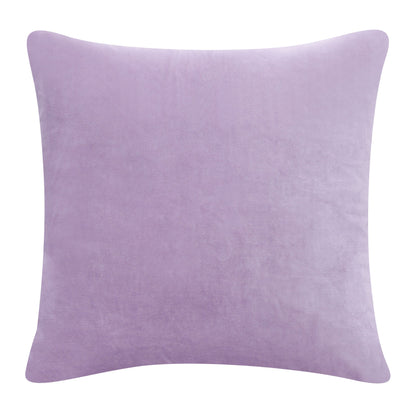 20" X 20" Purple 100% Cotton Zippered Pillow FurniFindUSA