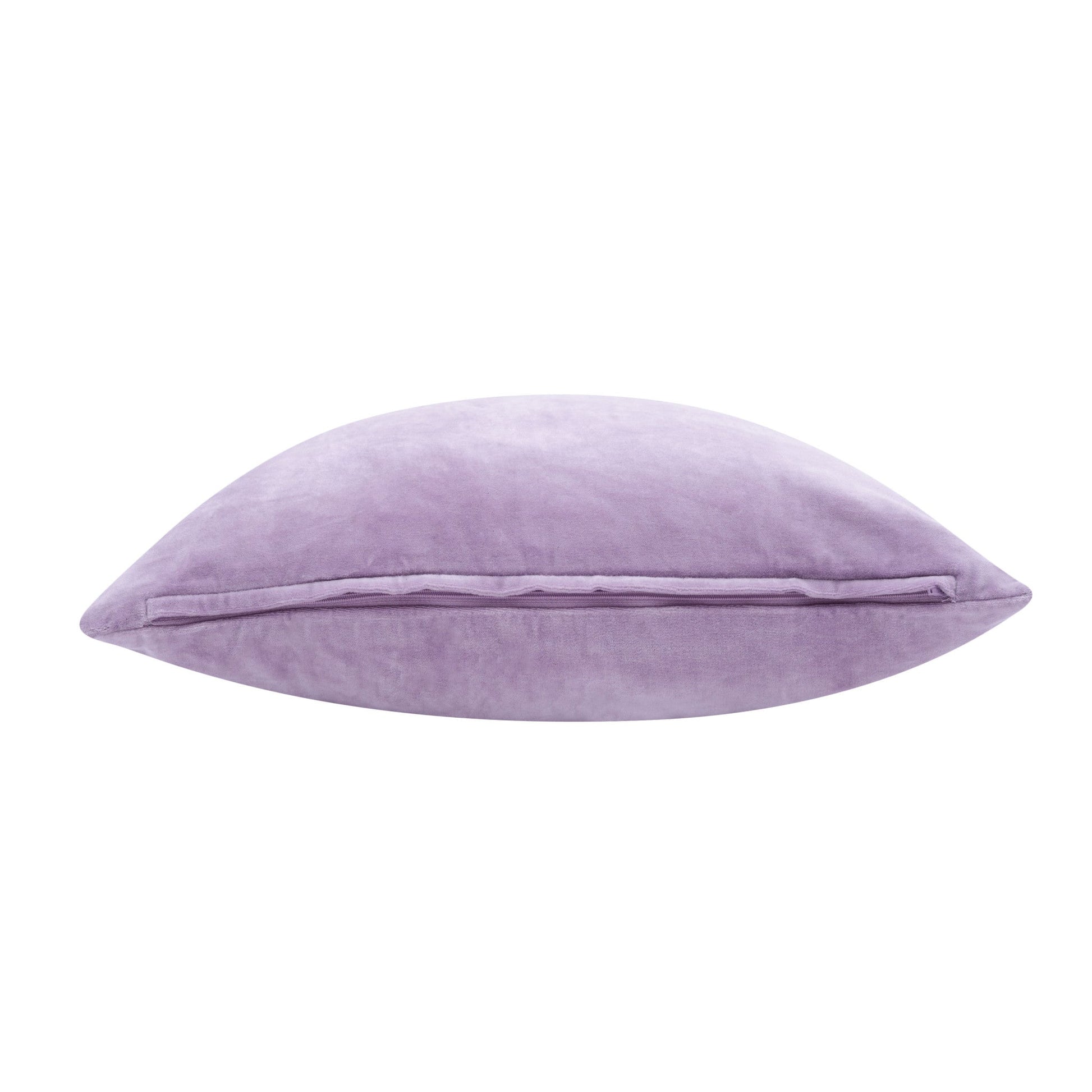 20" X 20" Purple 100% Cotton Zippered Pillow FurniFindUSA