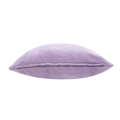 20" X 20" Purple 100% Cotton Zippered Pillow FurniFindUSA