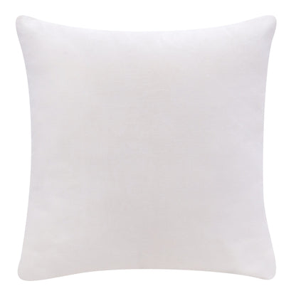 20" X 20" Ivory 100% Cotton Zippered Pillow 4.0" (L) x 20.0" (W) x 20.0" (H) FurniFindUSA