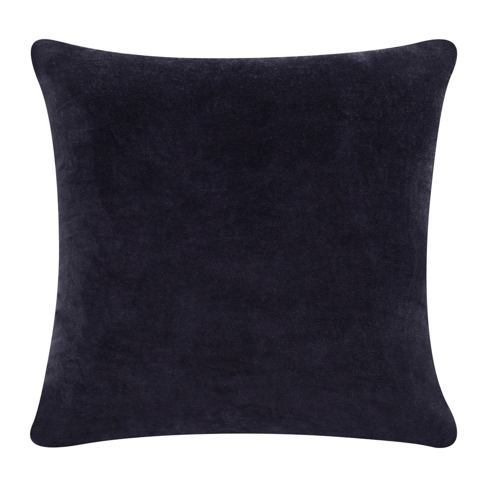 20" Black Cotton Throw Pillow HomeRoots