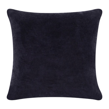 20" Black Cotton Throw Pillow HomeRoots