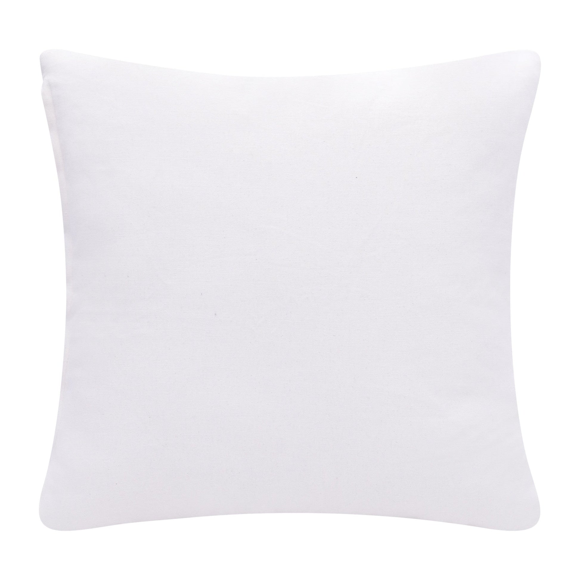 20" X 20" Black And White 100% Cotton Diamond Zippered Pillow FurniFindUSA