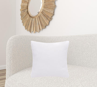 20" X 20" Blue And White 100% Cotton Diamond Zippered Pillow FurniFindUSA