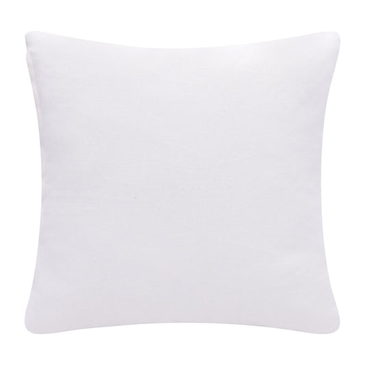 20" X 20" Blue And White 100% Cotton Diamond Zippered Pillow FurniFindUSA