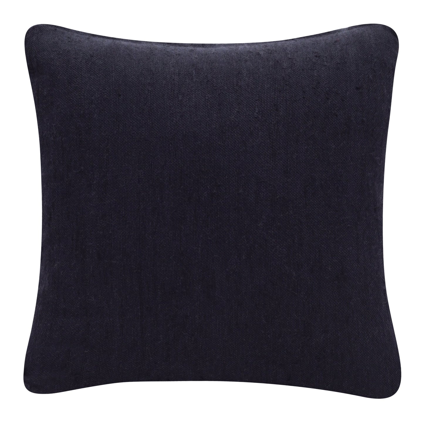 20" X 20" Black Linen Zippered Pillow FurniFindUSA