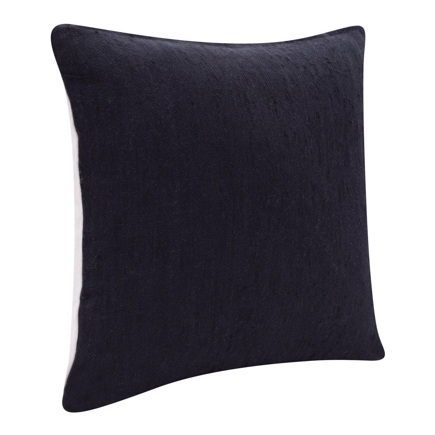 20" X 20" Black Linen Zippered Pillow FurniFindUSA