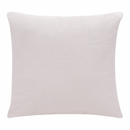 20" X 20" Ocean Blue Linen Zippered Pillow HomeRoots