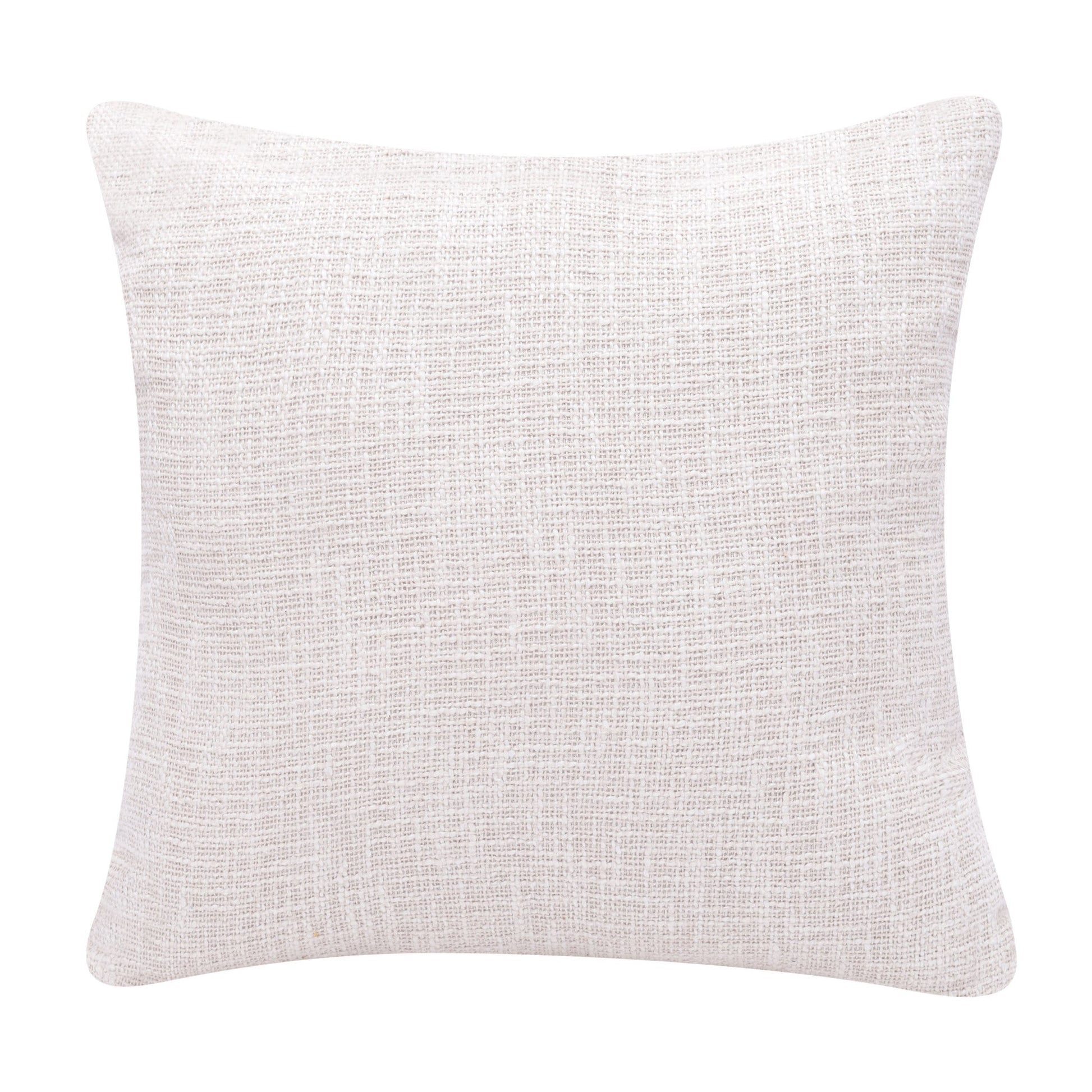 20" X 20" Teal And Ivory 100% Cotton Striped Zippered Pillow FurniFindUSA