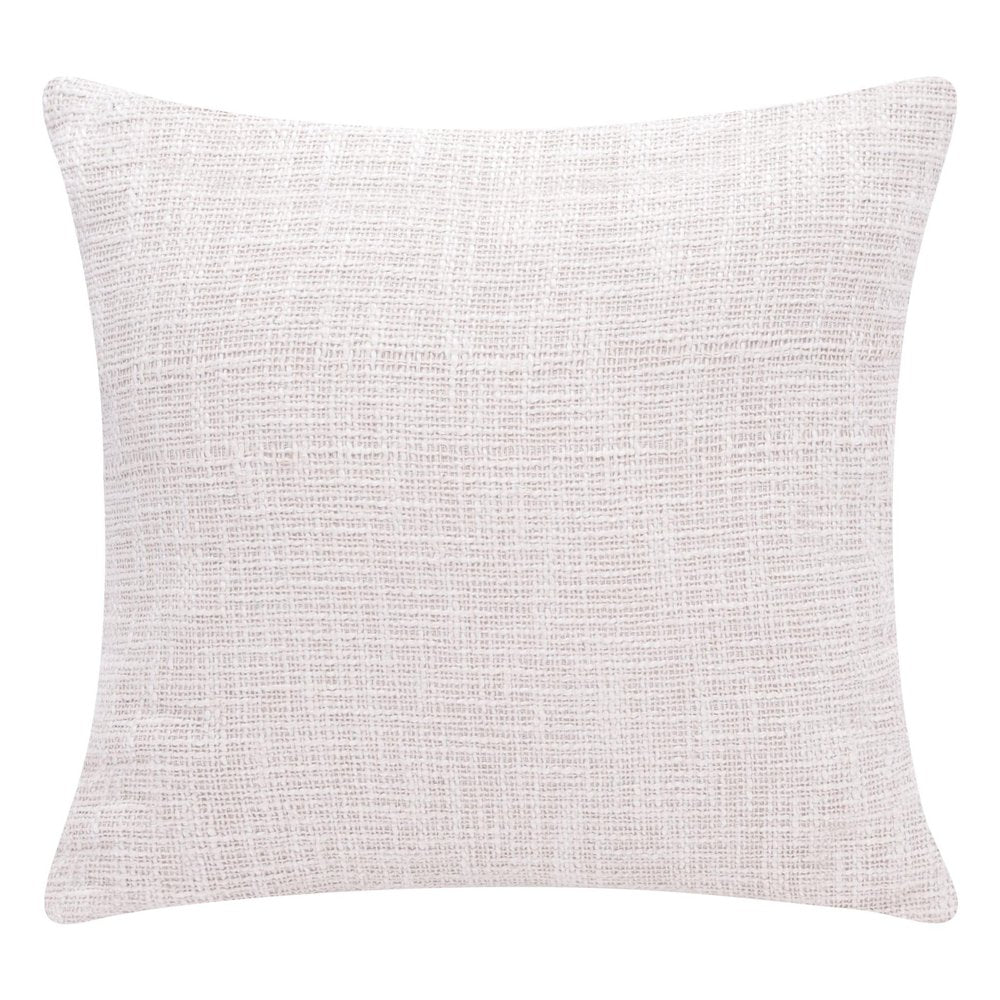 24" Black and Ivory Throw Pillow — view 6