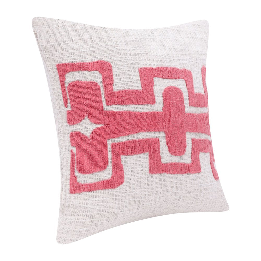 20" Coral Throw Pillow — view 4