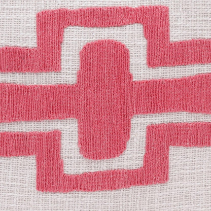 20" Coral Throw Pillow HomeRoots