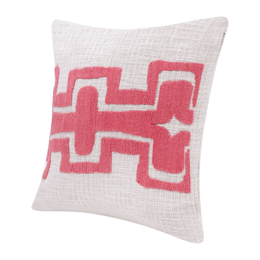 20" Coral Throw Pillow HomeRoots