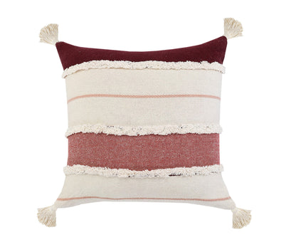 20" X 20" 100% Cotton Striped Zippered Pillow FurniFindUSA